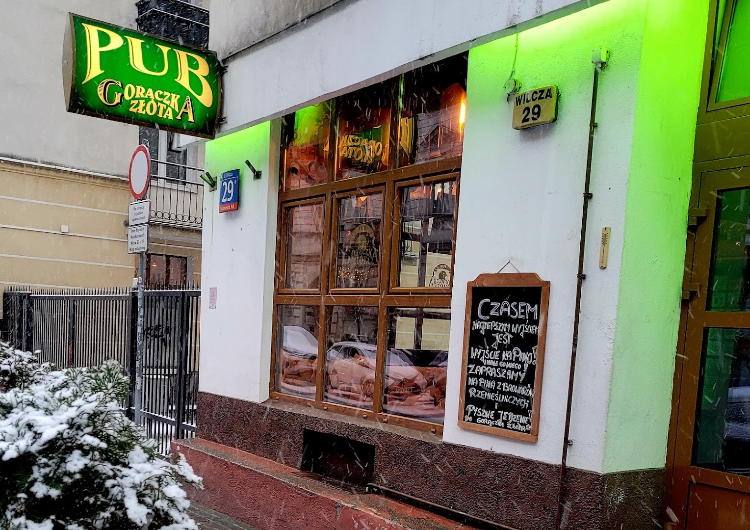 Wnętrze knajpy